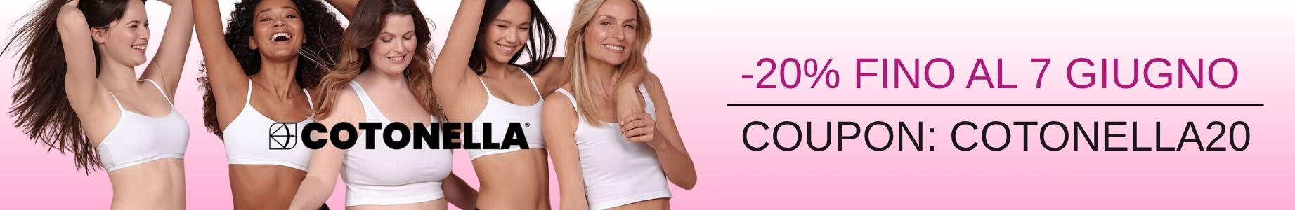 Collezione Cotonella donna e uomo