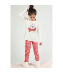 Pigiama bimba Admas 55214 lungo con orsetto neve