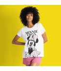 Pigiama donna estivo pois rosa antico Disney 62280