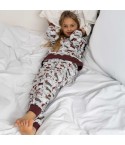Pigiama bambina caldo cotone con bassotti Admas 63354
