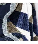 Coperta in soffice coral a quadri Admas 69110