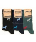 0 Calze uomo lunghe Ciocca 134 moda caldo cotone 