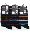 Calze uomo lunghe Enrico Coveri caldo cotone 3 paia