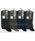 0 Calze uomo lunghe caldo cotone Enrico Coveri 4 paia 