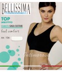 0 Brassiere sport imbottito microfibra Bellissima 