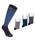 Calze lunghe uomo Lancetti 06 filo di scozia fantasia var. B 3 pz.