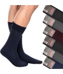 Calze uomo Meritex 1209 circles invernali 6 paia