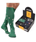 Set Calze lunghe assortite caldo cotone Meritex centenario 6 paia 