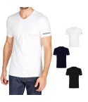 Maglie T-shirt uomo scollo a V Kappa K1315 mezza manica cotone 3 pezzi