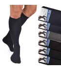 Calze lunghe Sanitarie senza elastico Uomo Meritex 1400 assortite 6 paia