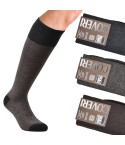 Calze uomo lunghe caldo cotone Enrico Coveri fashionline 193A