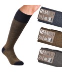 Calze uomo lunghe caldo cotone Enrico Coveri fashionline 193B