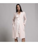 Vestaglia donna premaman in cotone leggero Biancaluna 26D21317