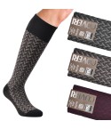 Calze uomo lunghe caldo cotone Enrico Coveri fashionline 237C