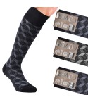 Calze uomo lunghe caldo cotone Enrico Coveri fashionline 238C