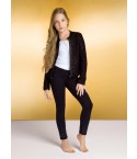 Leggings bambina Jadea 267 moda cotone con strass