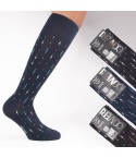 Calze uomo lunghe Enrico Coveri tris caldo cotone 322 var. C