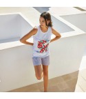 Pigiama Estivo Donna cotone Jadea 3223