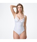 Body contenitivo senza ferretto Spiman 356 in cotone elasticizzato zoom