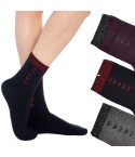 Calzini donna taglio vivo caldo cotone meritex 3583 A 3 paia