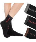 Calzini donna taglio vivo caldo cotone meritex 3583 B 3 paia
