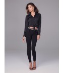 Leggings Jadea 4088 moda elastico esterno lurex