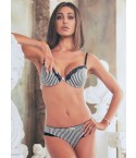 Jadea 4138 coordinato push-up con ferretto + slip pizzo