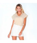 Maglia donna Jadea 4165 viscosa scollo a V