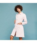 Vestaglia donna trapuntata lunga Cippi 4969 rosa cipria