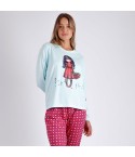 Pigiama donna cotone leggero Santoro Gorjuss 55614 cuori