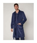 Vestaglia da camera uomo Admas 57431 aperta punto milano blu