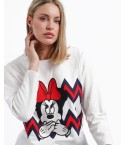 Pigiama donna Disney 60541 minnie cotone felpato