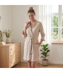 Vestaglia donna con rouge cotone Lunatica 61174
