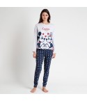 Pigiama donna lungo in cotone leggero Disney 62277