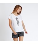 Pigiama donna Santoro corto estivo Santoro Mercoledì 62376
