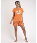 Pigiama Estivo Donna di Snoopy 100% cotone Admas 63434