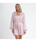 Vestaglia a kimono effetto satin Admas 67003