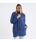 Giacca da camera vestaglia in sherpa donna Admas 67018