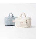 Beauty-Case a bauletto in morbido sherpa Admas 69104