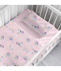 Completo lettino 100% cotone minnie Disney 
