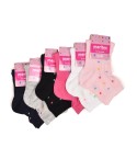 Calzini bambina cotone leggero filo di scozia Meritex 7584 - 6 paia