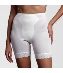 Guaina con gamba Lepel donna 2010 contenitiva modellante pizzo fronte bianco modella