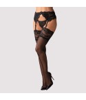 Sexy calze Obsessive 810-sto-1 con balza in pizzo nero