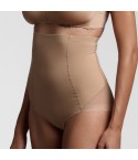 Guaina modellante vita alta Lepel new best shape 2661 taglio vivo fronte nero modella