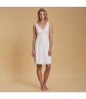 Sottoveste spalla larga Andra 86 formaseno scollo pizzo 