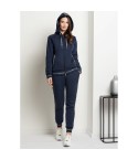 Tuta donna felpata navy Laura Biagiotti BOS 96579S 