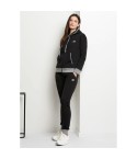 Tuta donna felpata nera Laura Biagiotti BOS 96580S 
