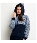 Tuta donna felpata navy Laura Biagiotti BOS 96591S 
