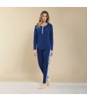 Pigiama donna Laura Biagiotti BPJ96686S caldo cotone