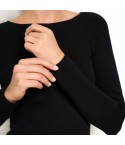 Maglia donna cachemere scollo a barca Philippe Matignon Leger